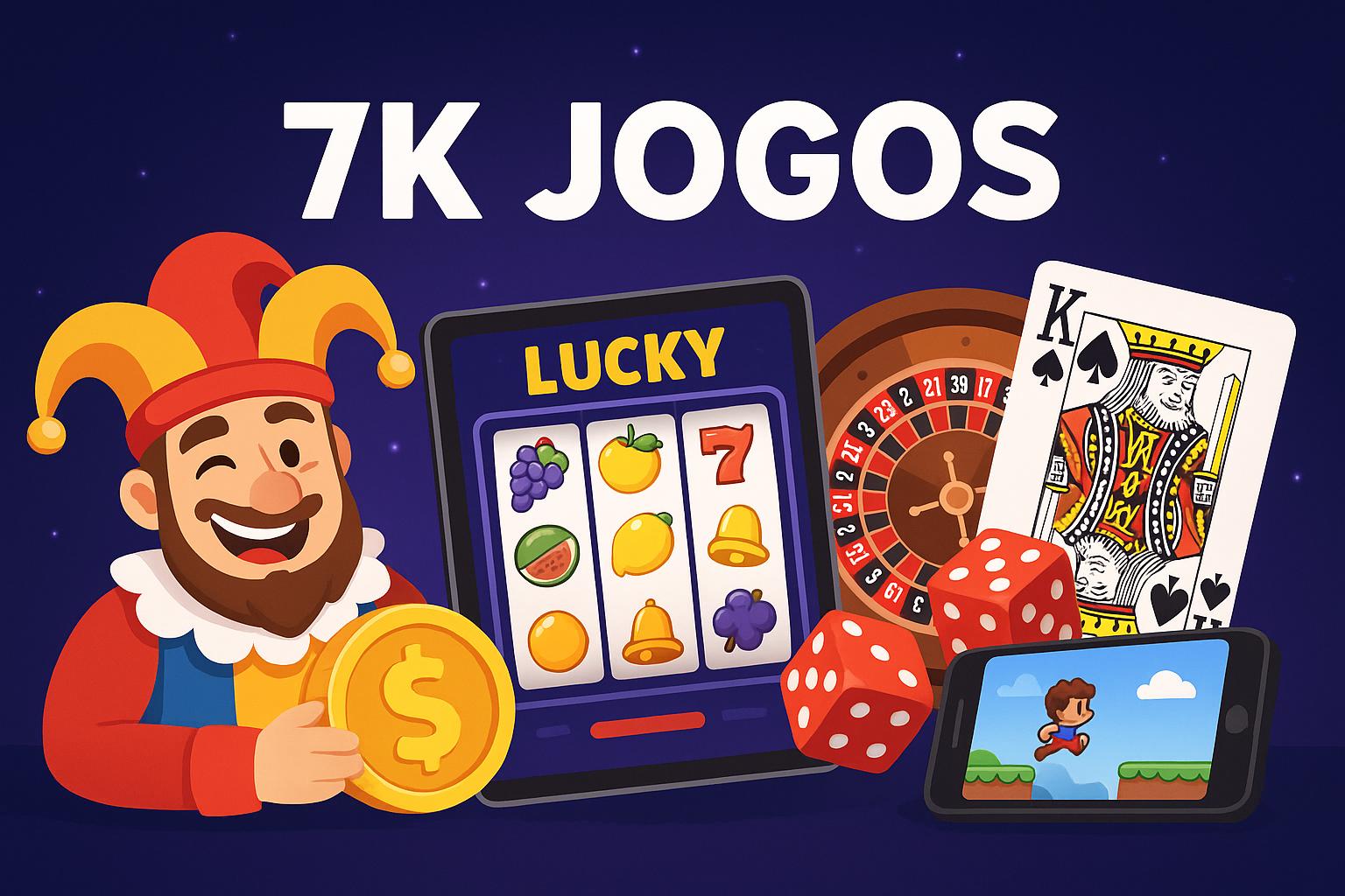 Jogos de cassino online inovadores e emocionantes na 7K