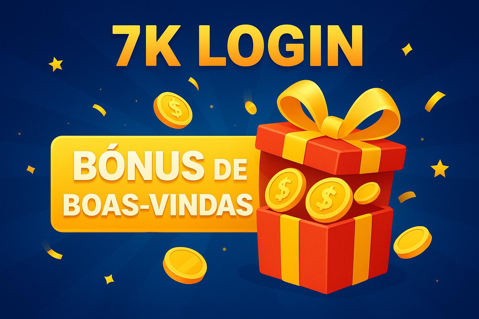 Criar uma nova Conta no plataforma 7K